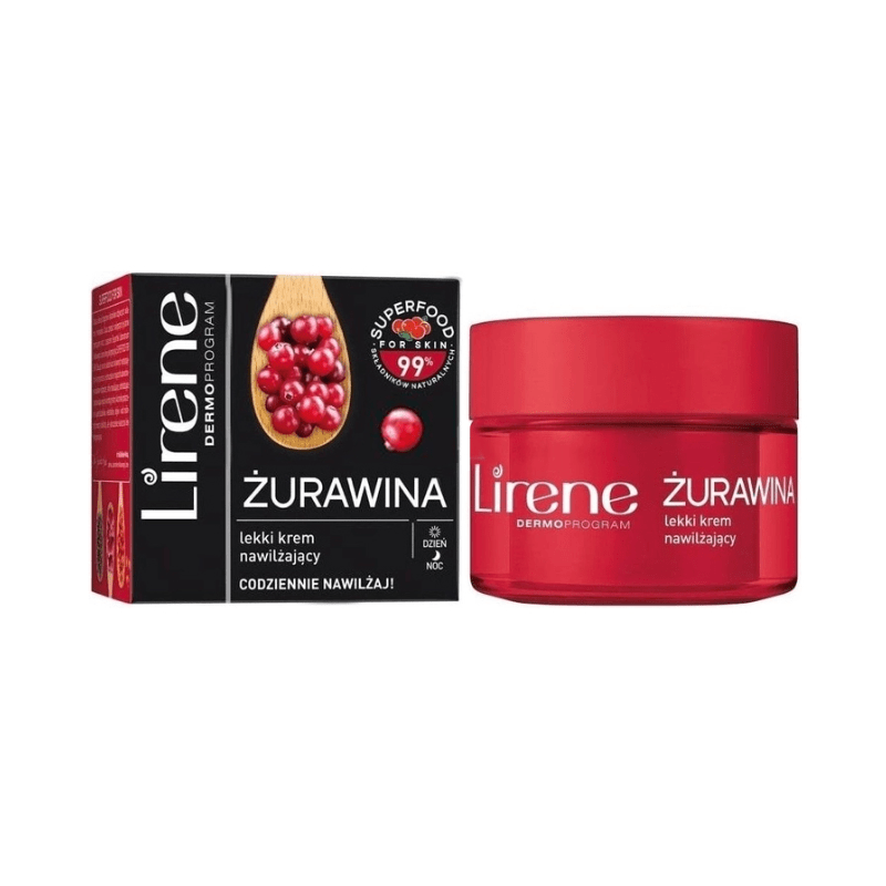 Crème hydratante visage Cranberry - 50 ml