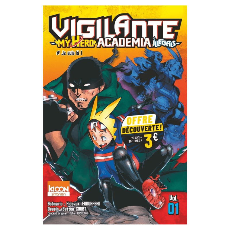 Vigilante - My hero Academia illegals - Tome 1