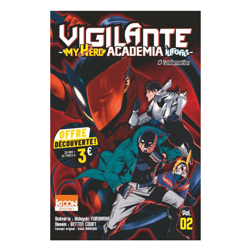 Vigilante - My hero Academia illegals - Tome 2