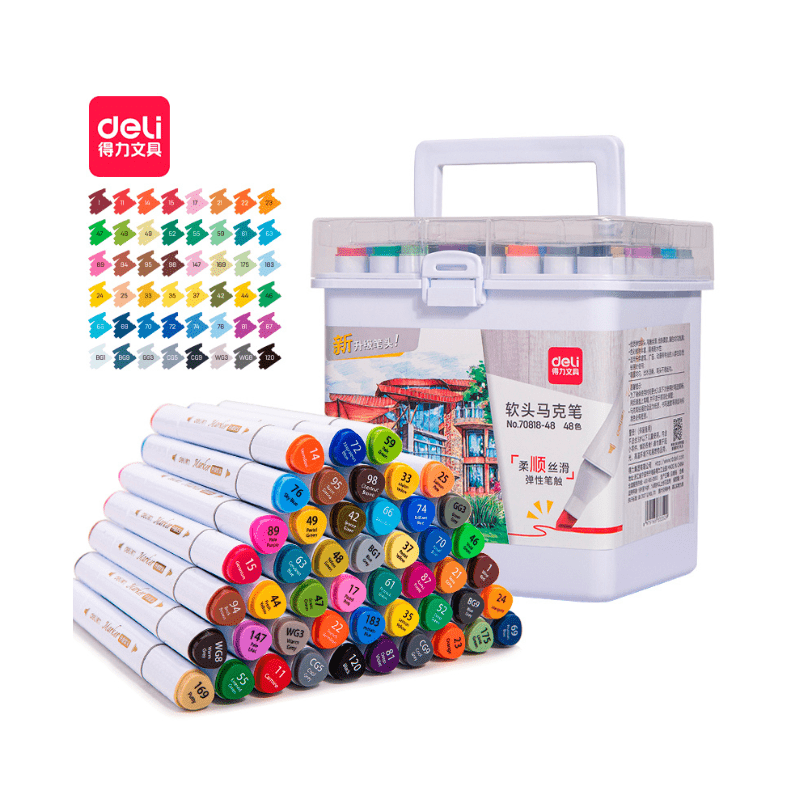 Set de marqueurs 70818 - 48 couleurs