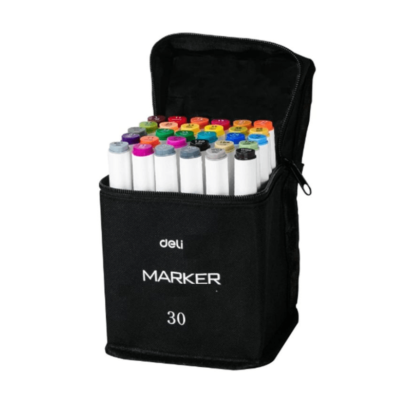 Set de marqueurs E70807 - 30 couleurs