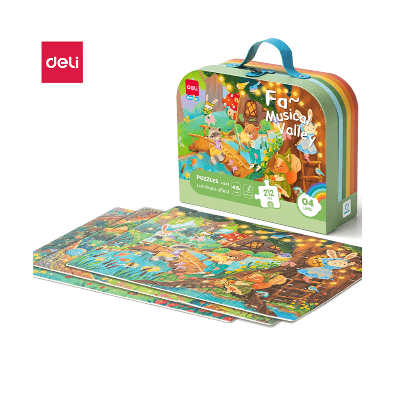 Puzzle avec effet lumineux - 212 pièces