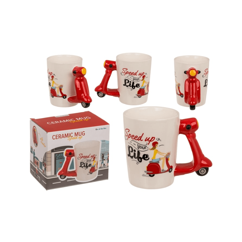 Mug Scooter en grès