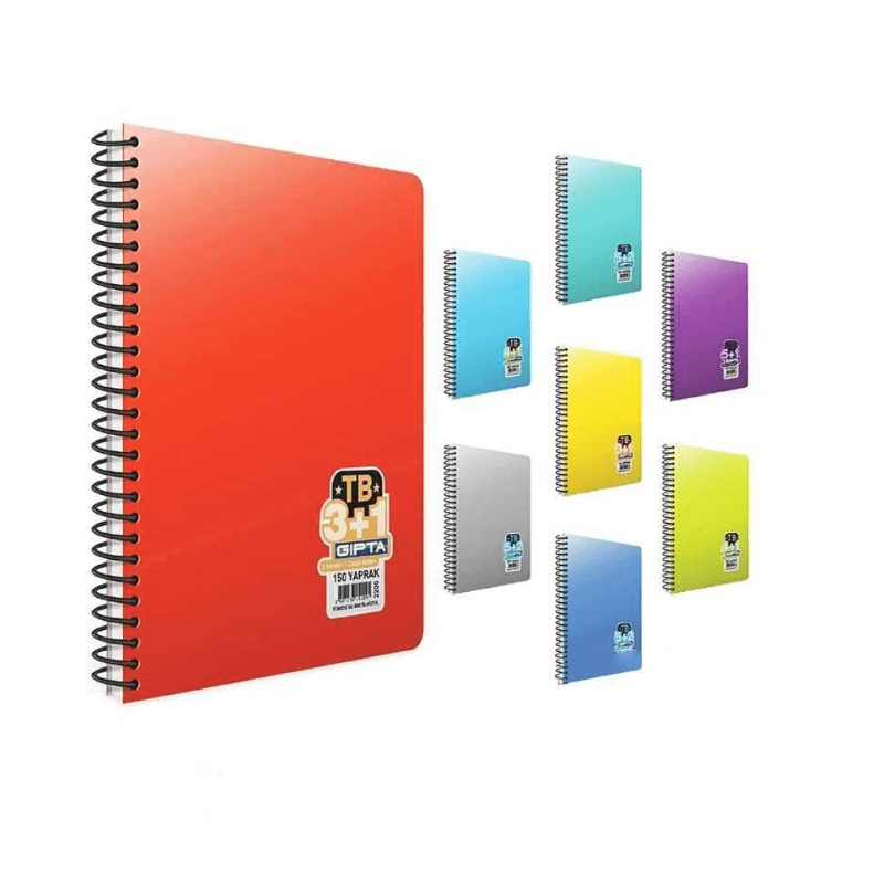 Bloc-Notes spirale A4 Geo 280 pages