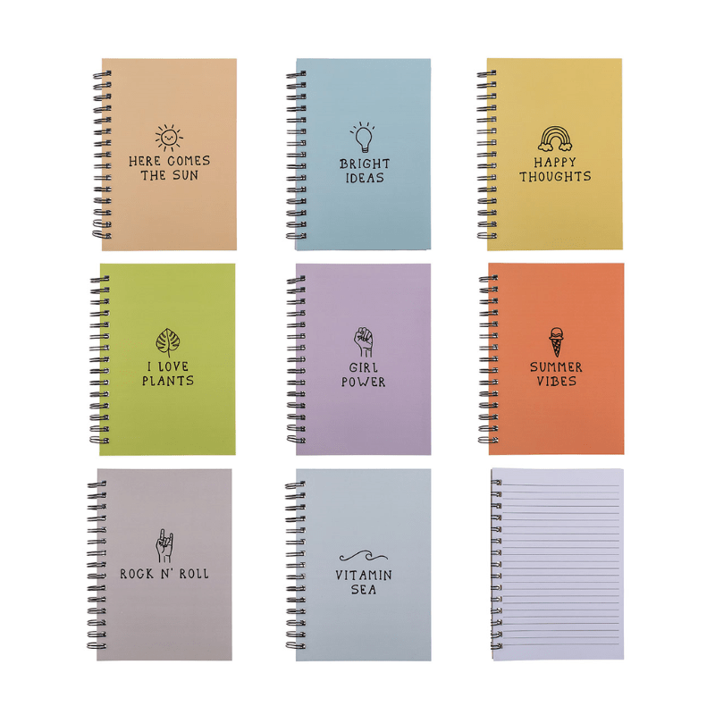 Bloc-Notes spirale A5 - 214 pages