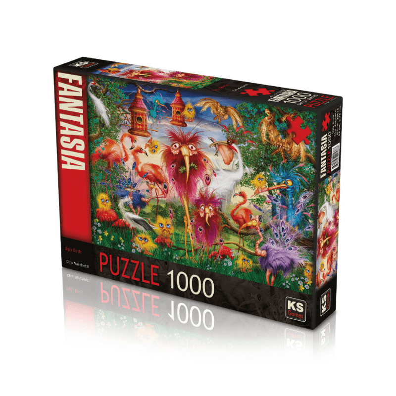 Puzzle Ugly Birds - 1000 pièces