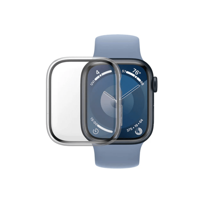 Protecteur d'écran complet avec D30 Pour Apple watch series 9 41 mm - Transparent