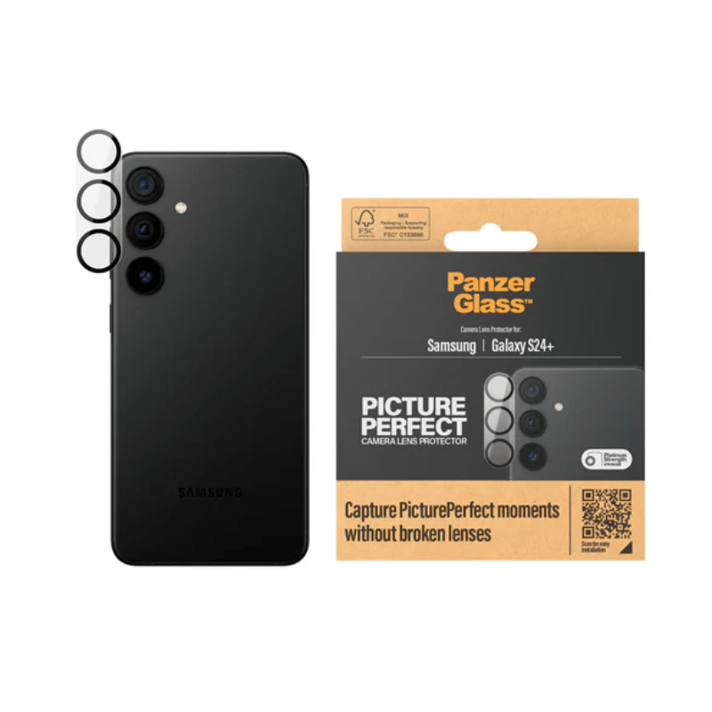 Protecteur d'objectif d'appareil photo Samsung Galaxy S24 plus