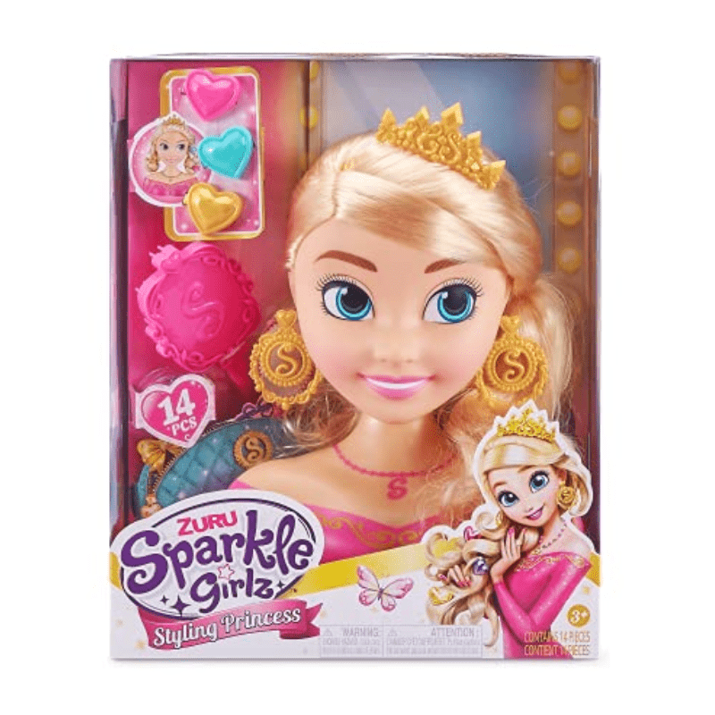 Coffret Jeu - Coiffure de Princesse Sparkle Girlz