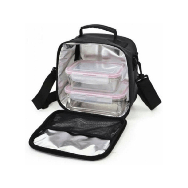 Basic Lunchbag + 2 boites en verre