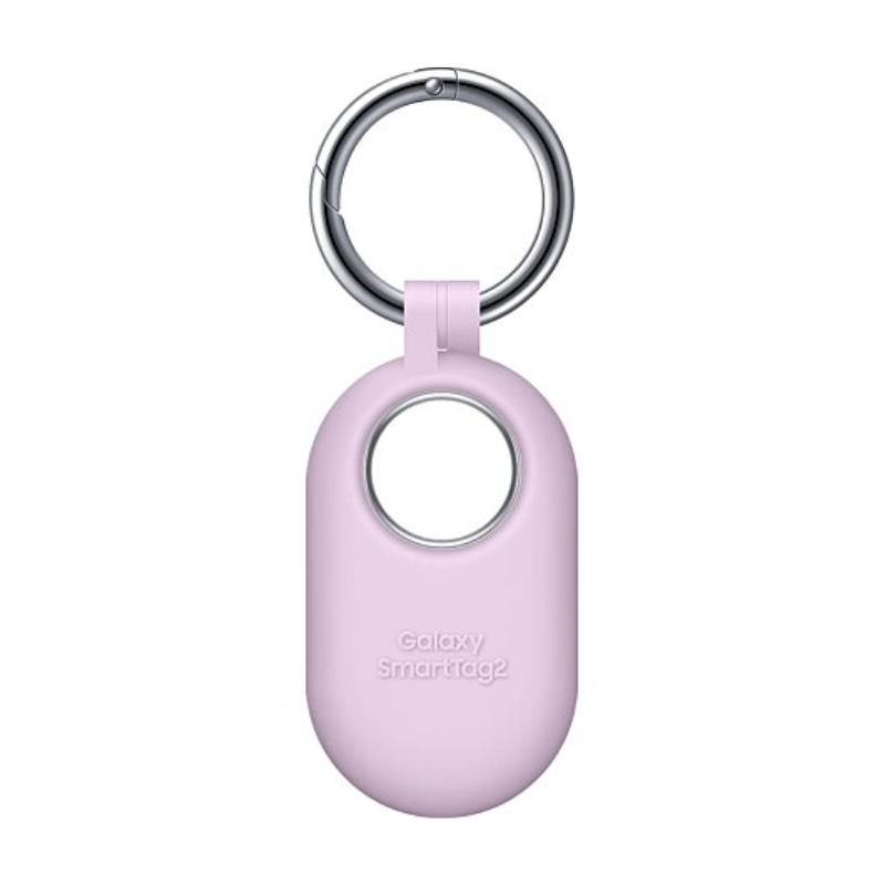 Etui en silicone pour Galaxy SmartTag2 – Lavende