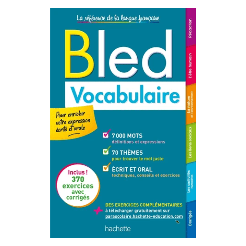 Bled Vocabulaire - Grand Format