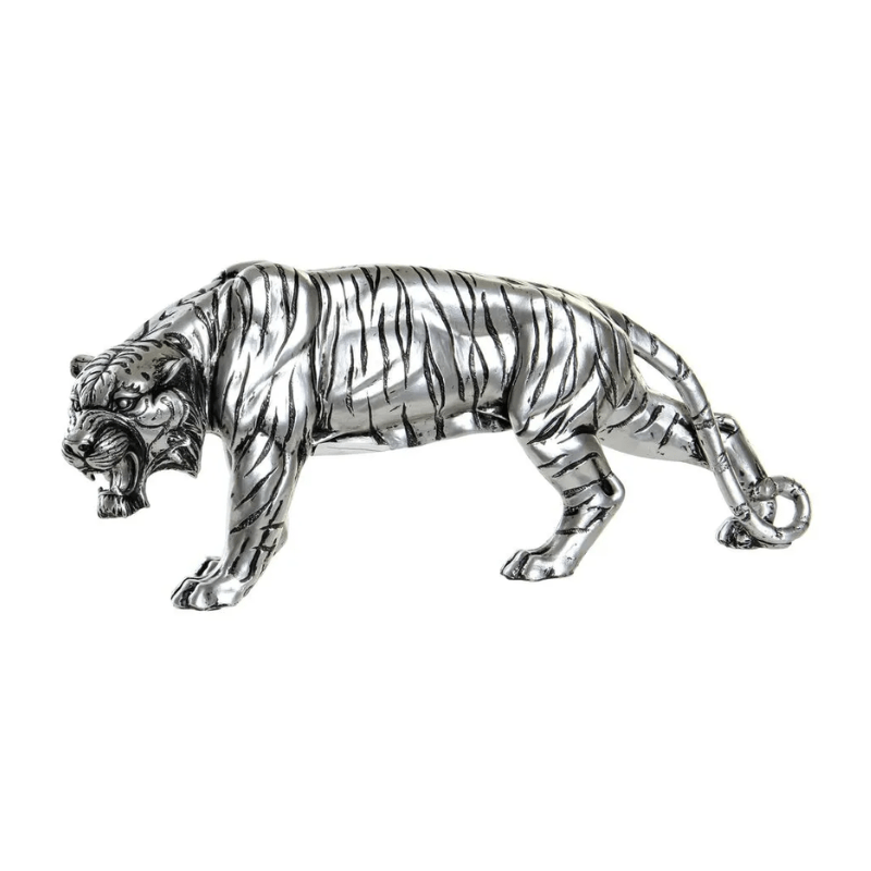 Figurine décorative Tigre argenté