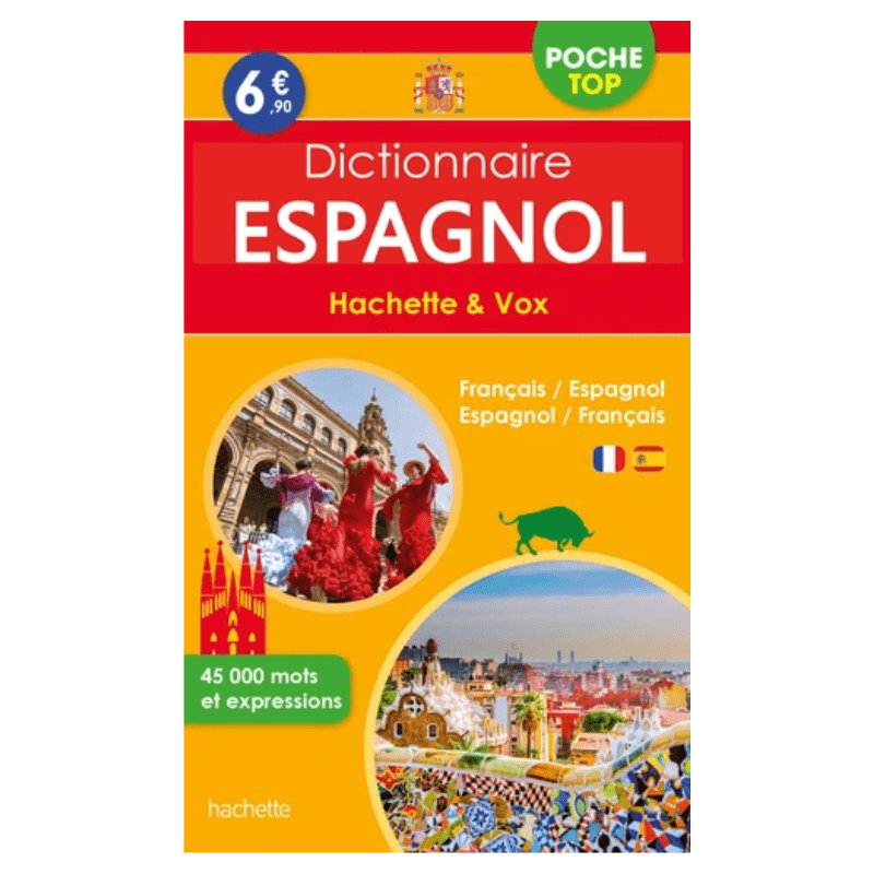 Dictionnaire espagnol Hachette & Vox - Bilingue français/espagnol - Espagnol/français - Poche