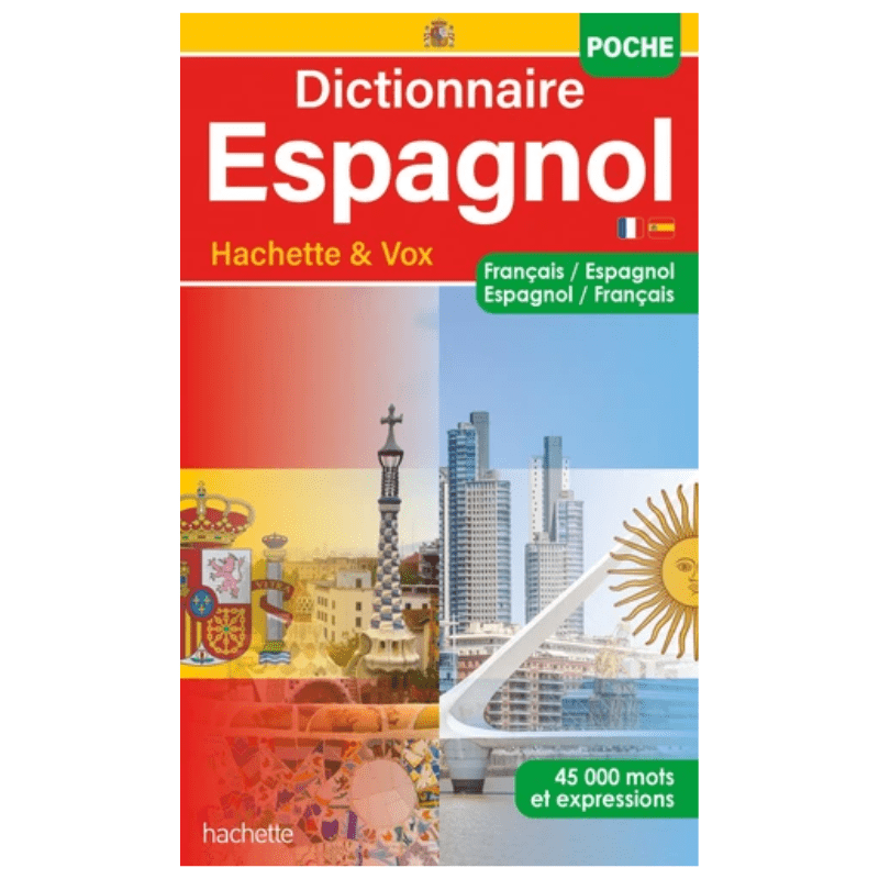 Dictionnaire Hachette & Vox - Français-espagnol, espagnol-français - Poche
