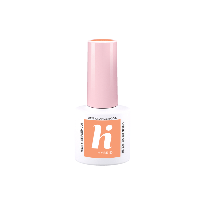 Vernis à ongles semi-permanent N°115 - Orange Soda