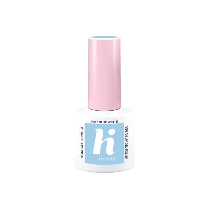 Vernis à ongles semi-permanent N°317 - Blue White