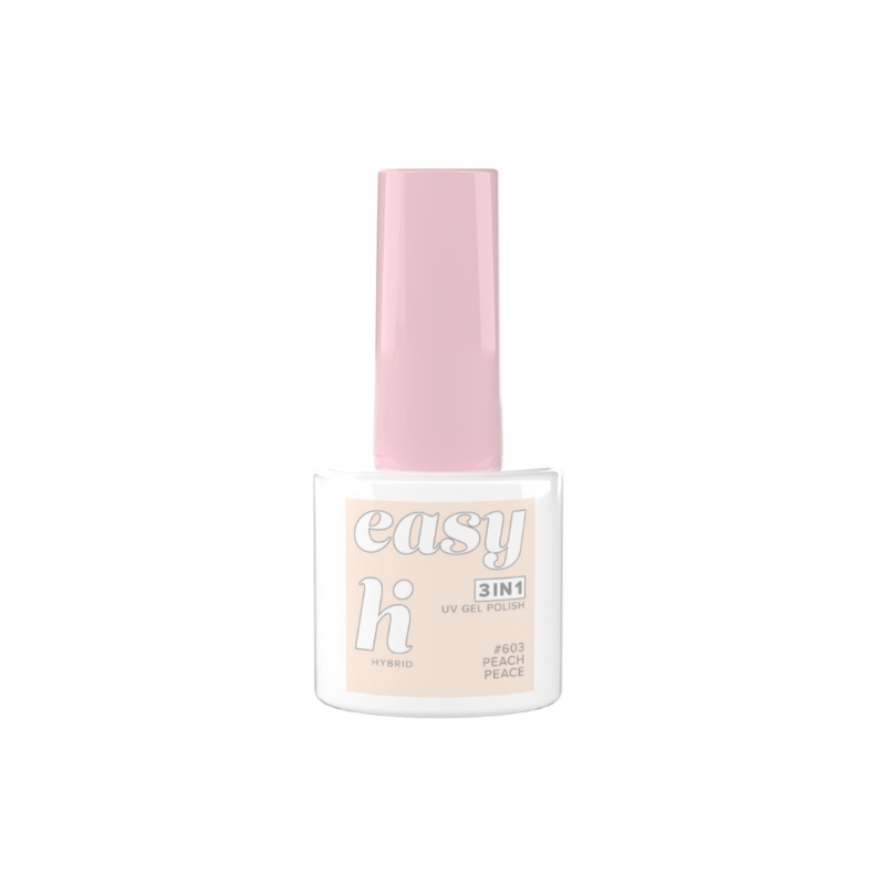 Vernis à ongles semi-permanent Easy 3en1 N° 603 - Peach Peace