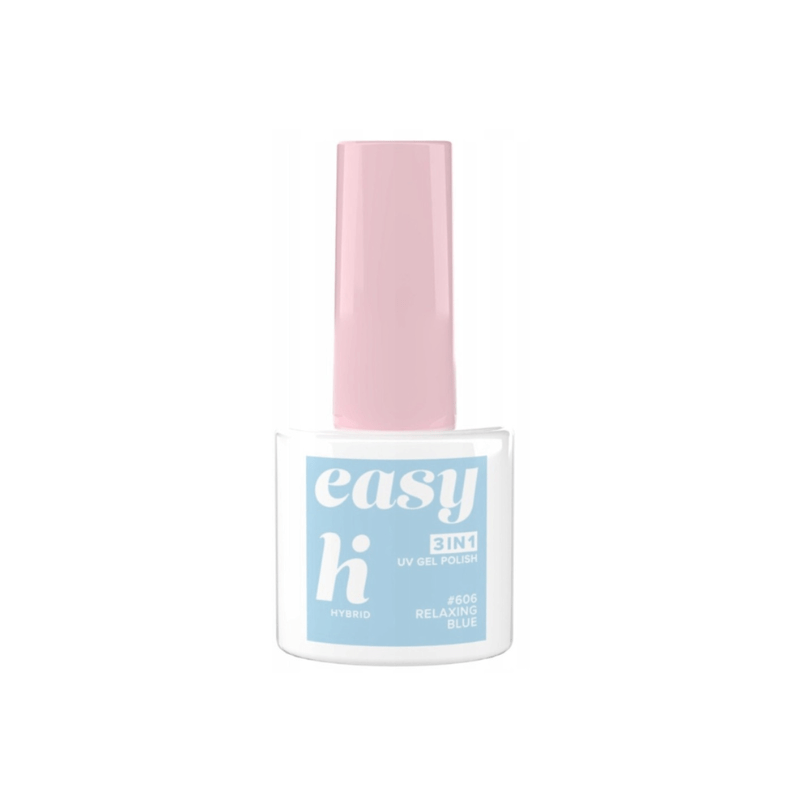 Vernis à ongles semi-permanent Easy 3en1 N° 606 - Relaxing Blue