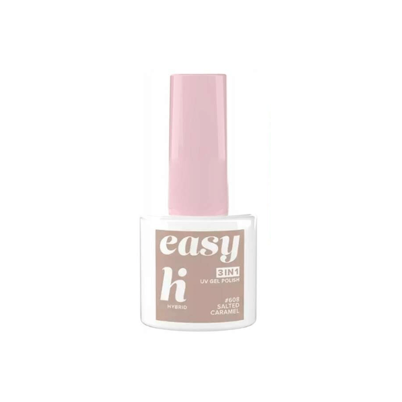 Vernis à ongles semi-permanent Easy 3en1 N° 608 - Salted Caramel