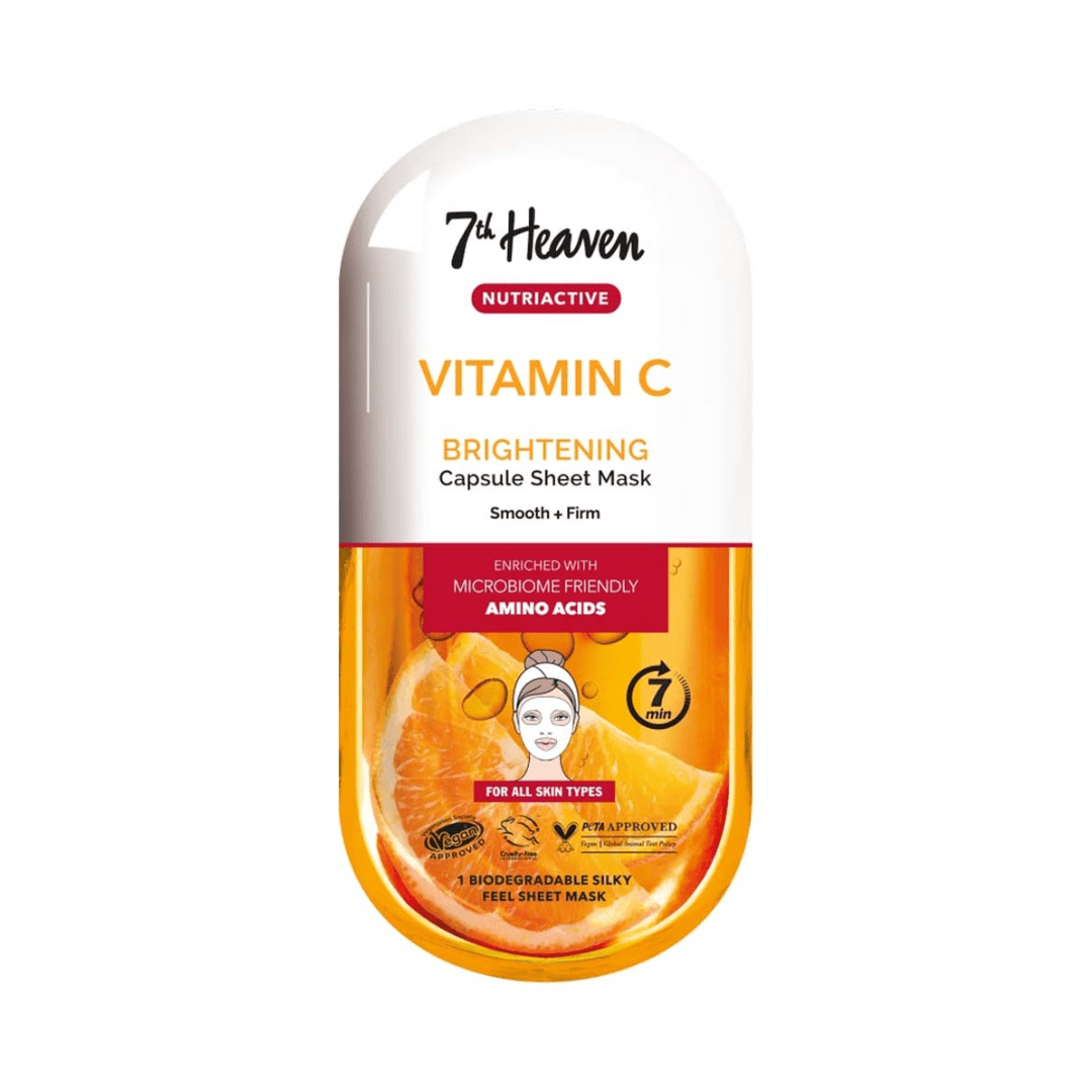 Masque en tissu à la vitamine C