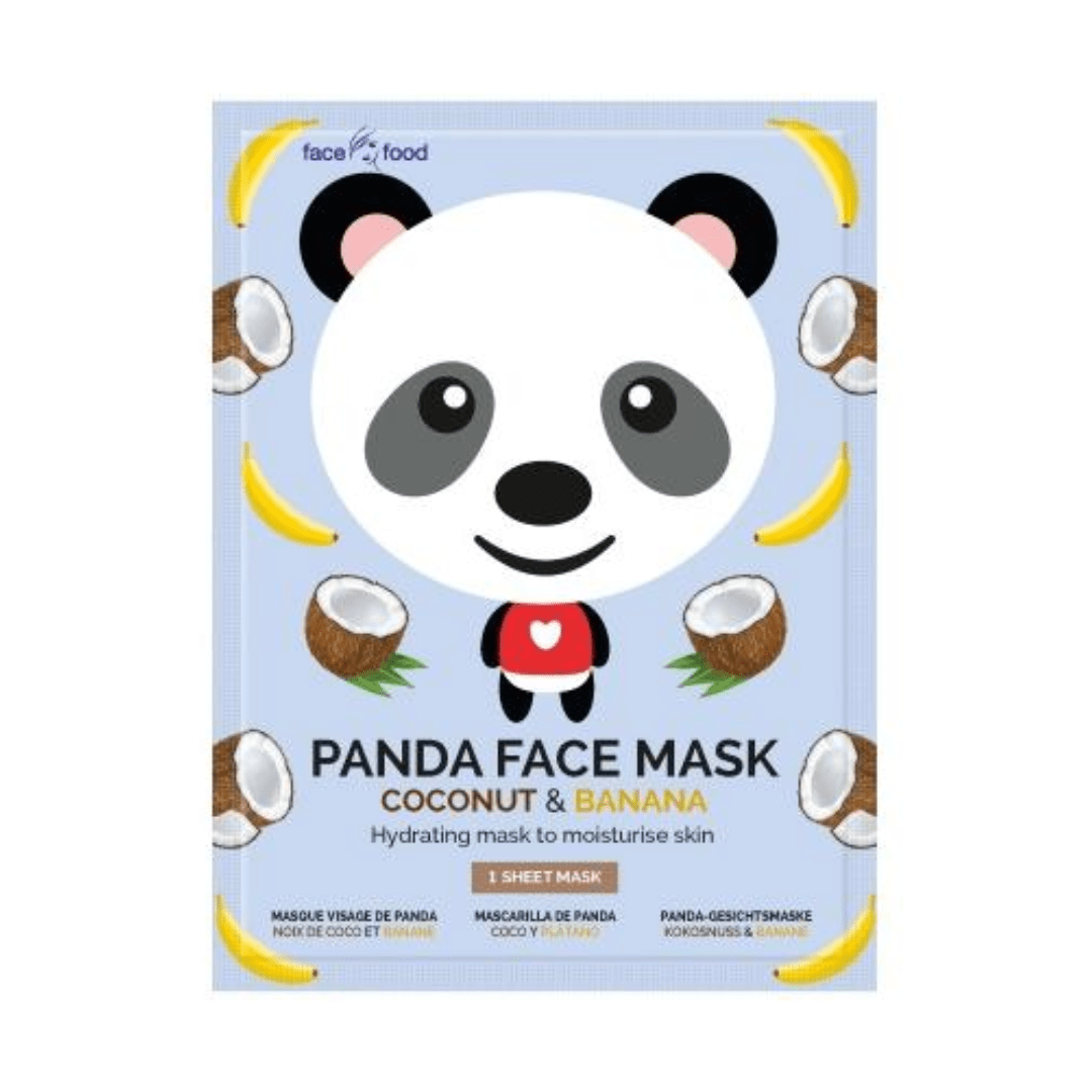 Masque visage en tissu Panda