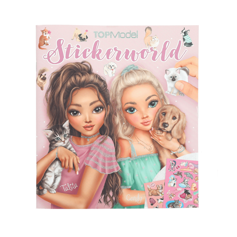 Album Stickerworld Kitty et Doggy