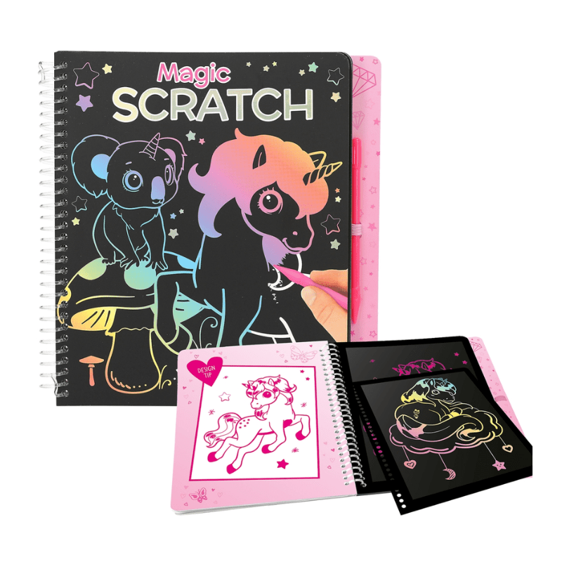 Carnet Magic Scratch Ylvi