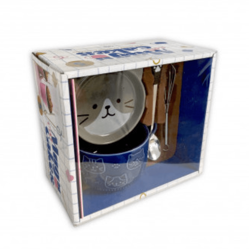 Coffret Mug cat cakes - Le kit parfait du goûter