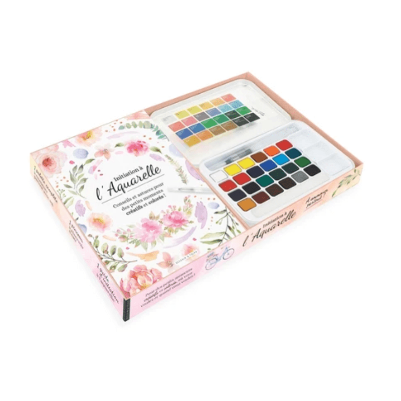 Initiation à l'aquarelle - Conseils et astuce pour des petits moments créatifs et colorés !