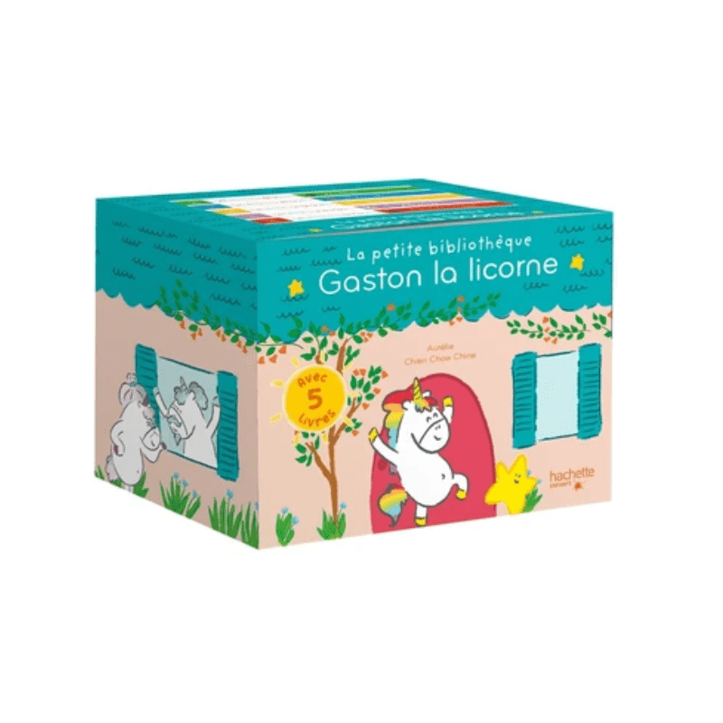 La petite bibliothèque Gaston la licorne - Coffret en 5 volumes