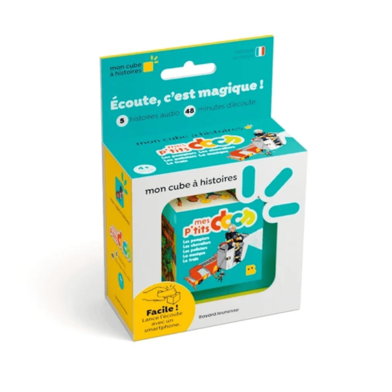 Mes p'tits docs Les pompiers, Les chevaliers, Les policiers, La musique, Le train - 5 histoires audio