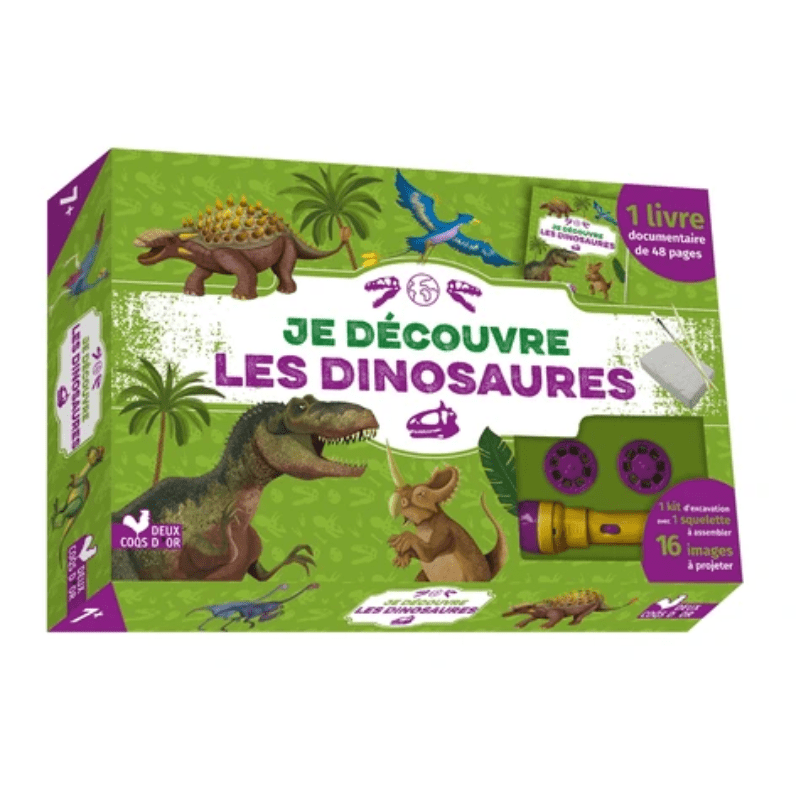 Coffret Je découvre les dinosaures