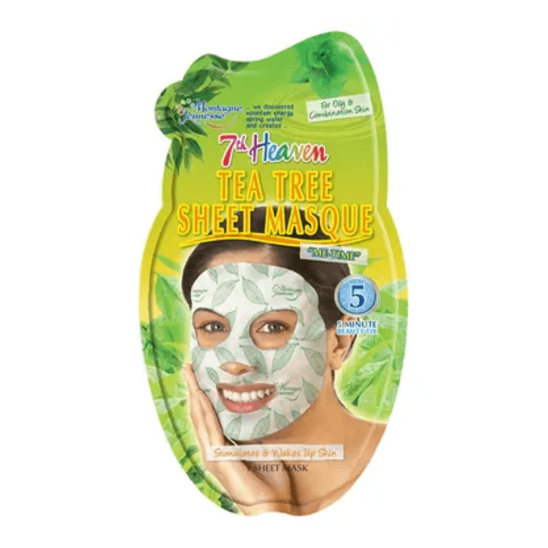 Masque en tissu spa pour le visage Tea Tree