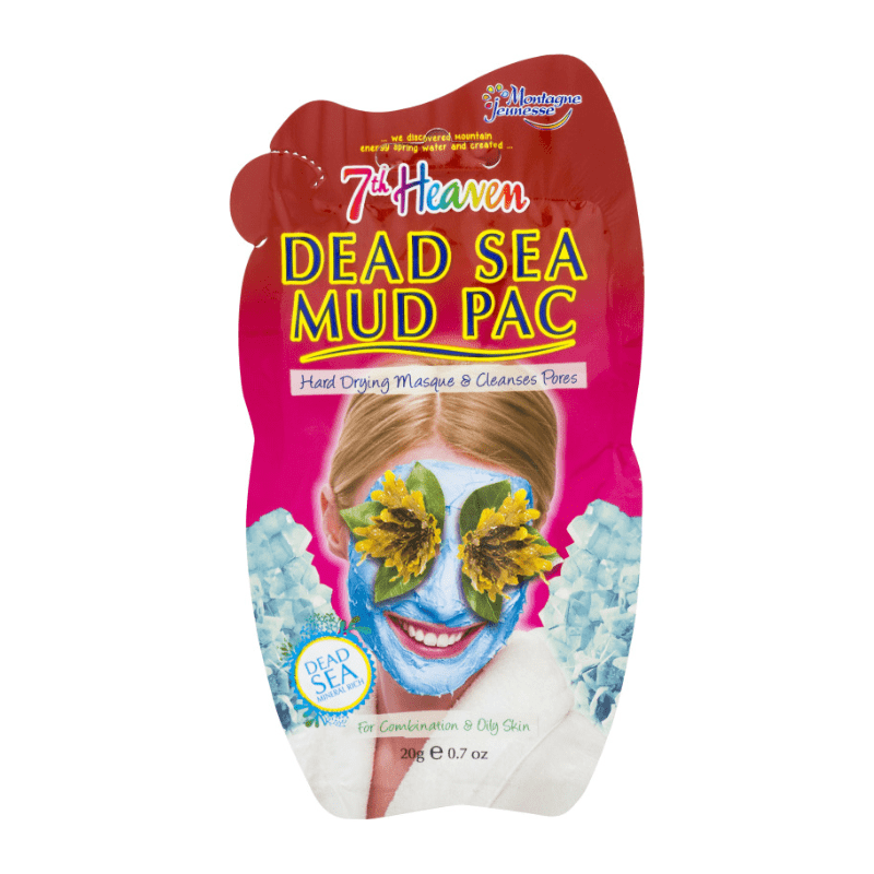 Masque visage hydratant dead sea mud pac