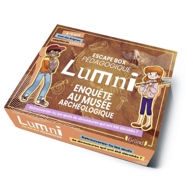 Escape Box pédagogique lumni : enquête au musée archéologique