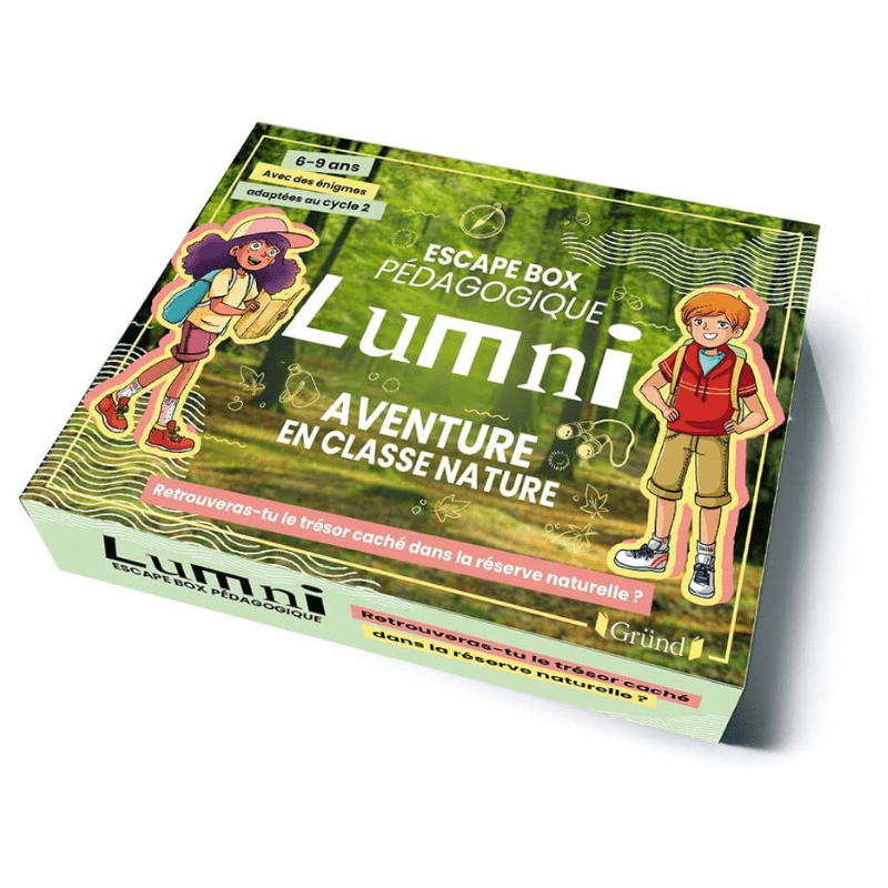 Escape Box pédagogique Lumni : Aventure en classe nature