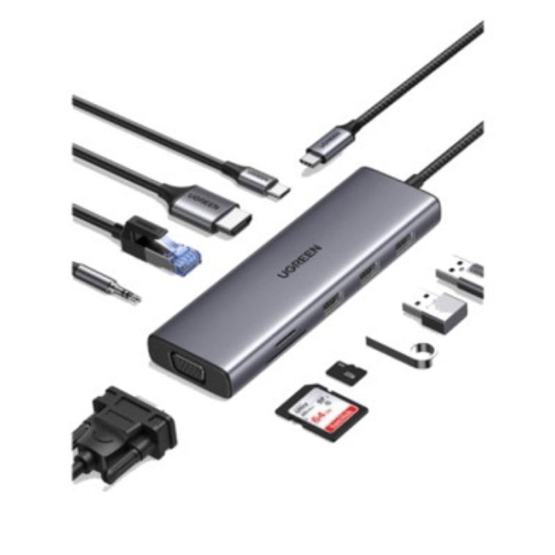 Hub USB-C 10 en 1