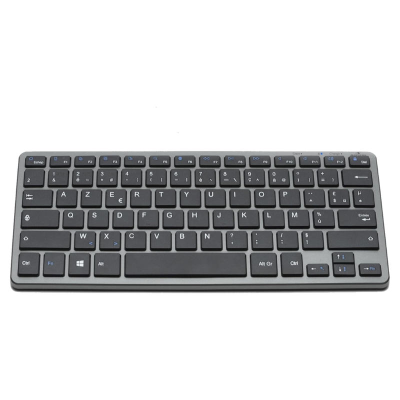 Clavier sans fil KB Mini - Gris et Noir