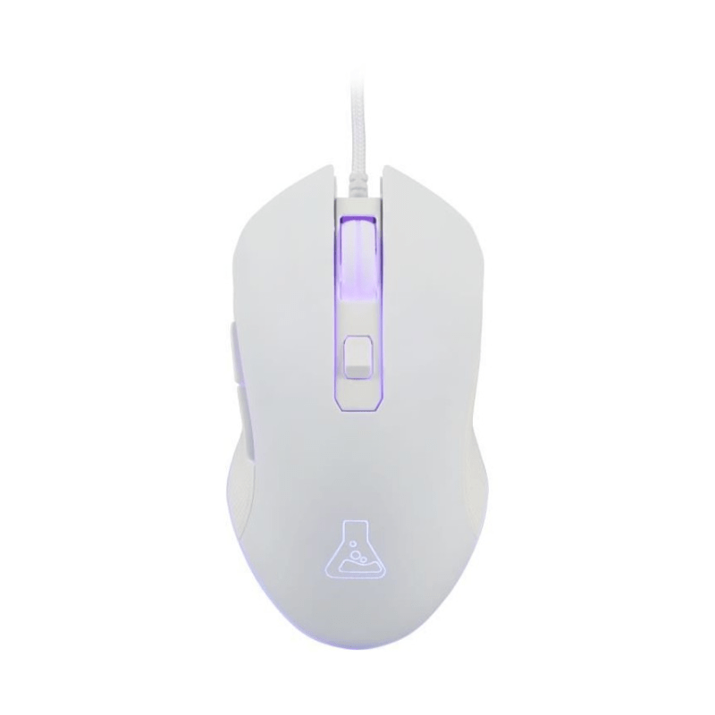 Souris gaming filaire Kult Helium - Blanche