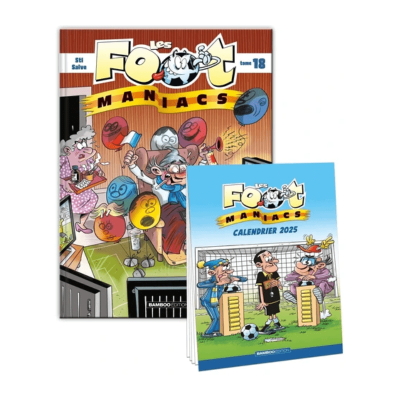 Les Footmaniacs - Tome 18 - Avec un calendrier 2025 offert