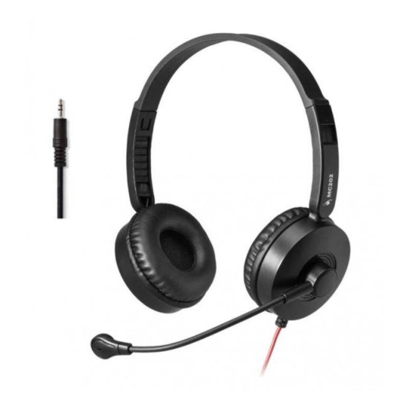 Casque Stéréo Hi Fi Mc202 pour PC, Smartphone et Tablette