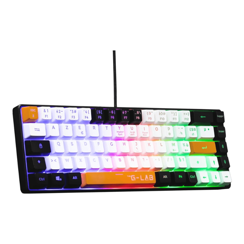 Mini Clavier Gaming multicolore Keyz Hydrogen Semi-mécanique Filaire