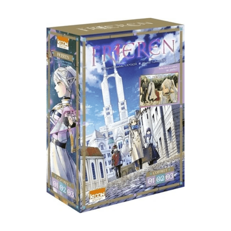 Coffret Frieren - Tomes 1 à 3 Avec 1 poster