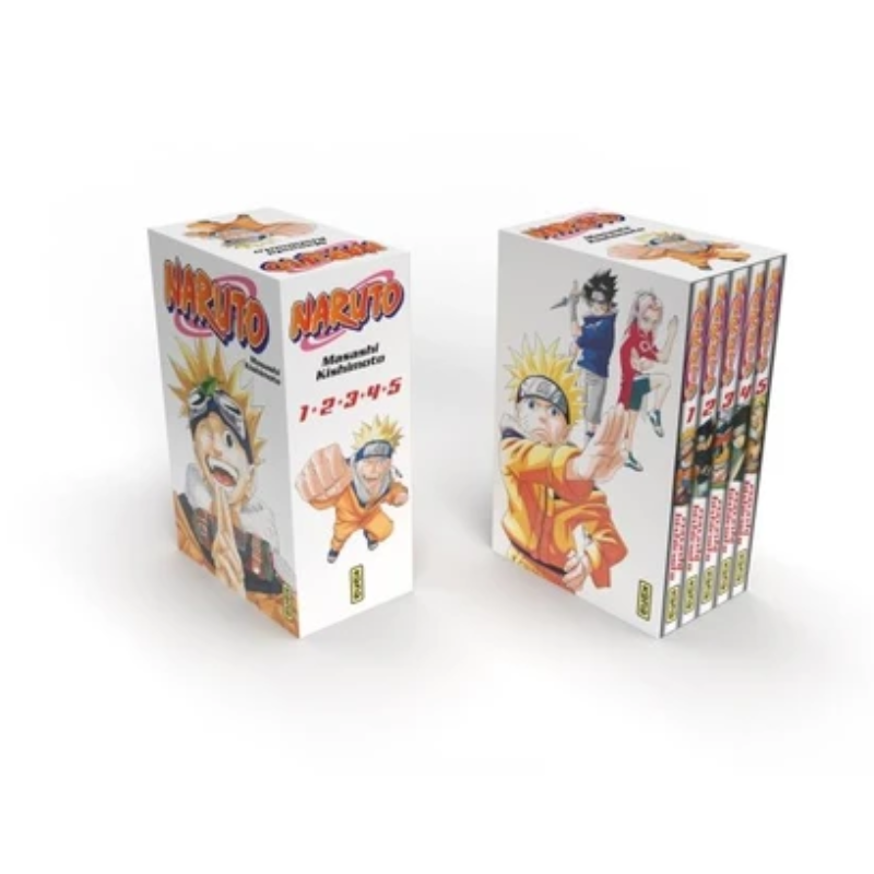 Coffret Naruto - Tomes 1 à 5