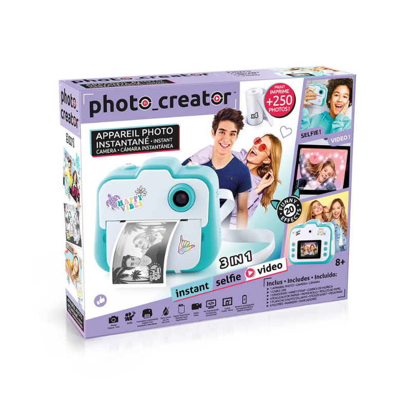 Kit Photo Creator - Appareil Photo Instantané